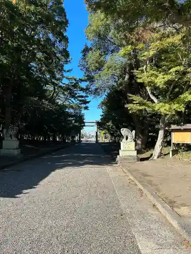 鶴谷八幡宮の景色