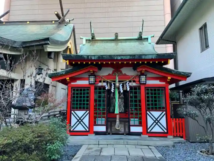 坐摩神社の本殿・本堂