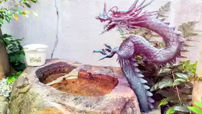 大池白龍大神の手水舎