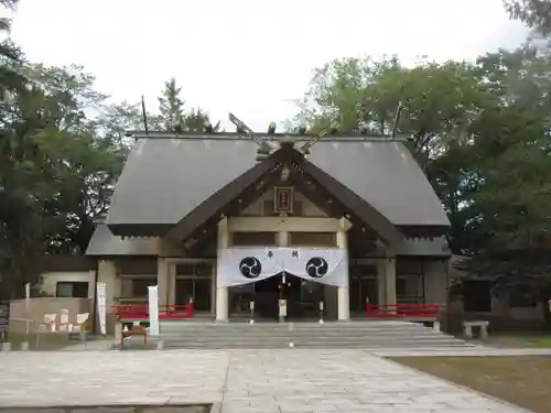 帯廣神社の本殿・本堂