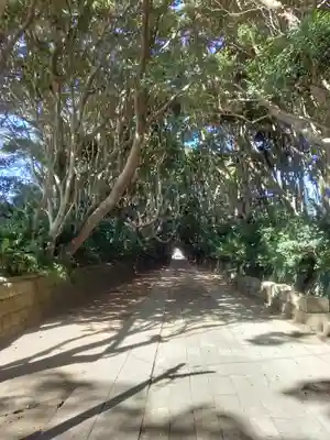 酒列磯前神社の自然