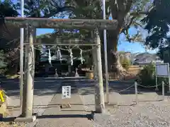 伊勢神明社の鳥居