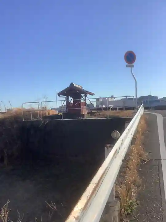 三階橋祠(津島神社)の周辺