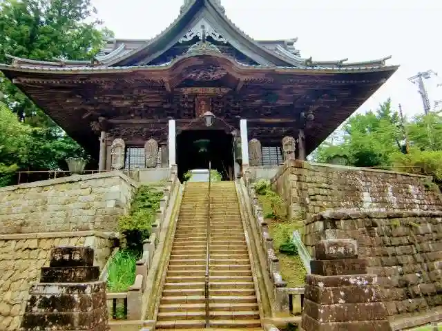 芝山仁王尊 観音教寺の山門・神門