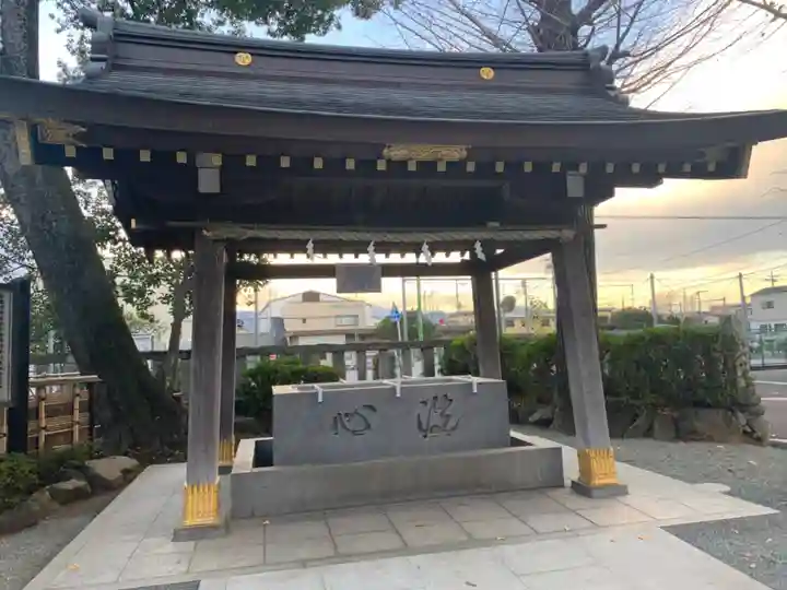 鈴鹿明神社の手水舎
