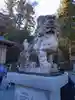中氷川神社の狛犬