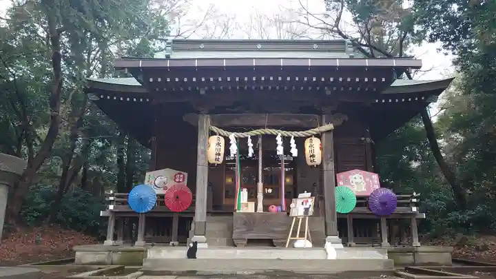 馬場氷川神社の本殿・本堂