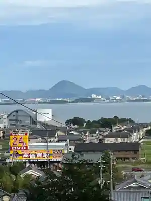 雄琴神社の景色