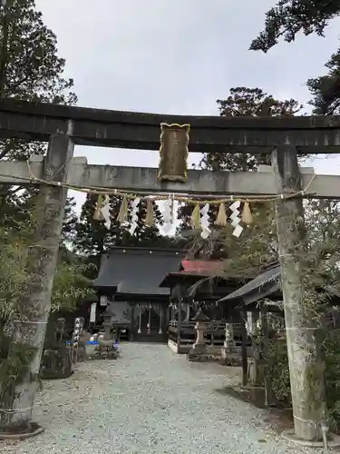 生出森八幡神社(里宮)の鳥居