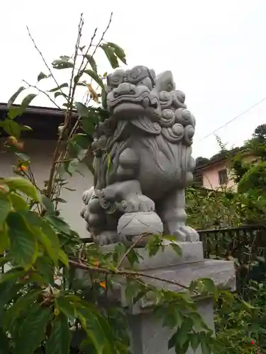 五所神社の狛犬