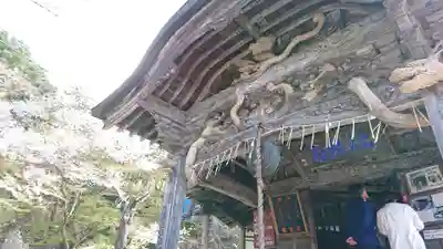 円通三匝堂(さざえ堂)の本殿・本堂