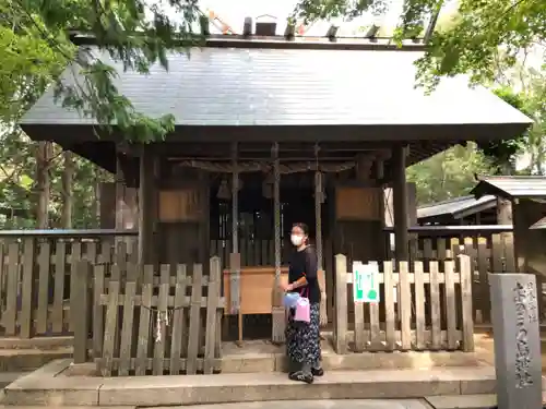 自凝島神社の本殿・本堂