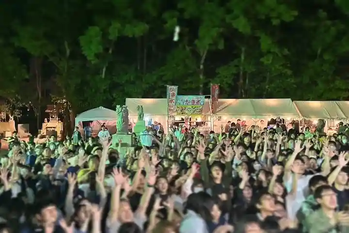 釧路一之宮 厳島神社のお祭り