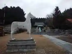 八幡社の狛犬