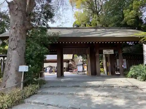 阿佐ヶ谷神明宮の山門・神門