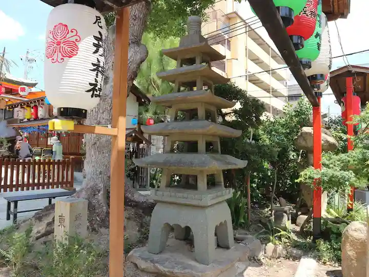 尼崎えびす神社の塔