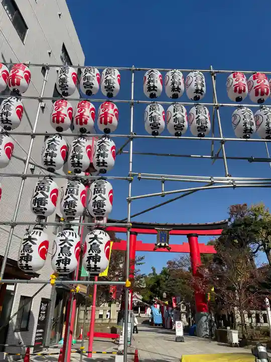 富岡八幡宮の鳥居