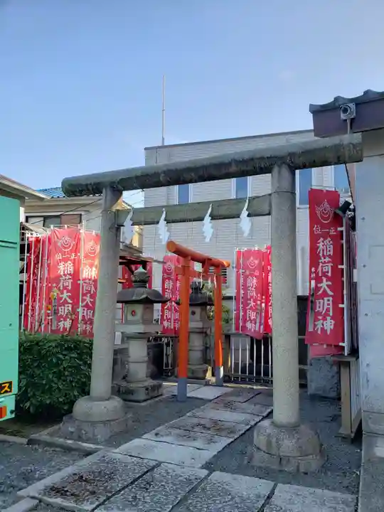 穏田神社の末社・摂社