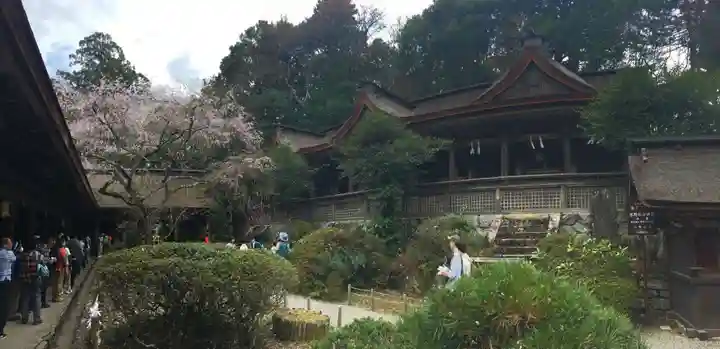 吉野水分神社(吉野町)の景色