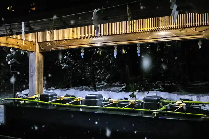 白山比咩神社の手水舎