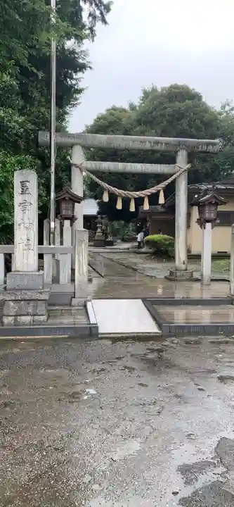 星宮神社の鳥居