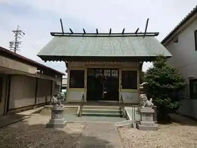 高師原神社の本殿