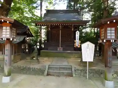 穂高神社本宮の本殿・本堂