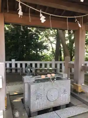 神鳥前川神社の手水舎