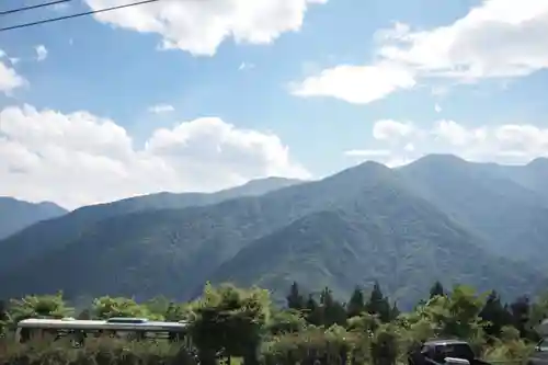 三峯神社の景色