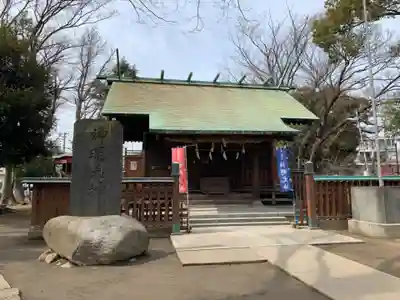 神明大神（中丸子神社）の本殿・本堂