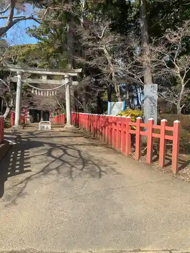 麻賀多神社奥宮の鳥居