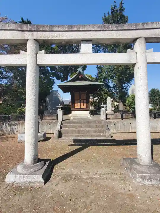 島田八坂神社の鳥居