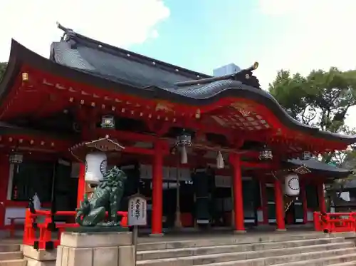 生田神社の本殿・本堂