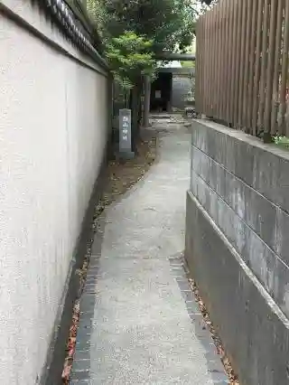 白山神社の周辺