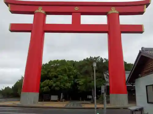 自凝島神社の鳥居