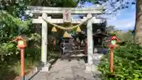 山田八幡神社の鳥居