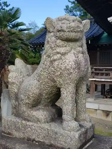 日吉神社の狛犬