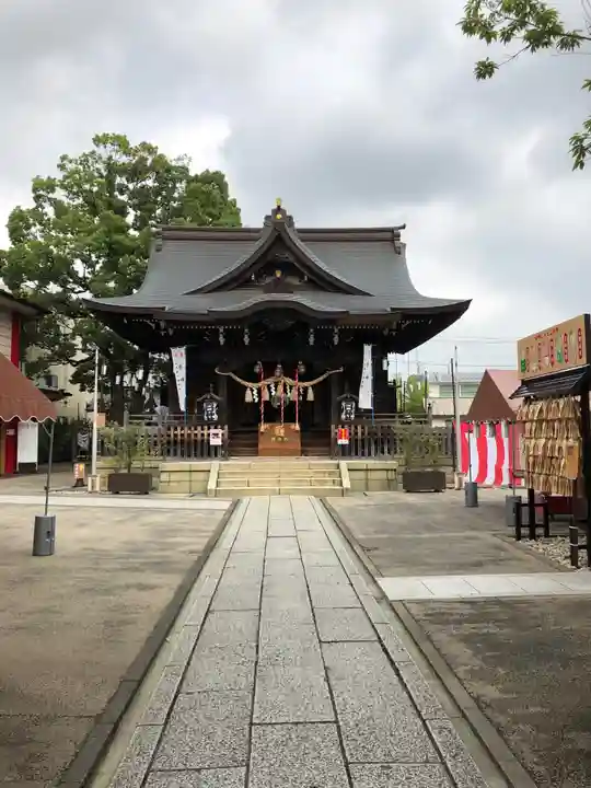 溝口神社の本殿・本堂