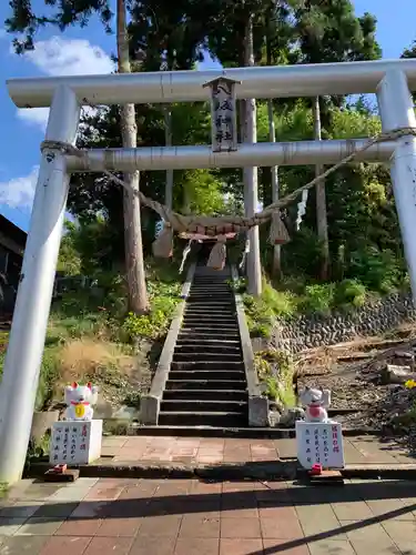 鹿角八坂神社の鳥居