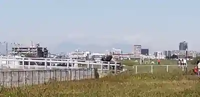 小向三輪神社の周辺