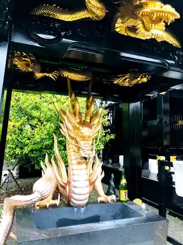 龍王神社の手水