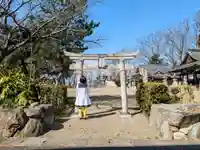 男山八幡宮の鳥居