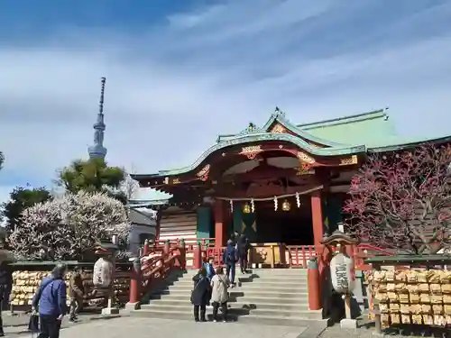 亀戸天神社の本殿・本堂