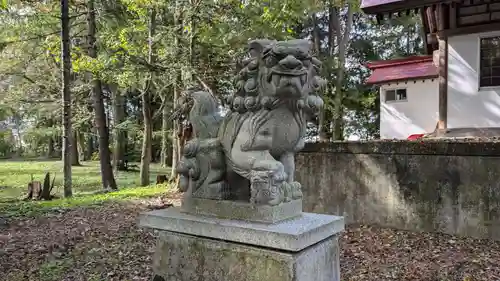 智恵文神社の狛犬