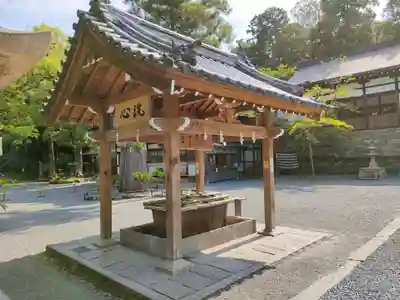 伊太祁曽神社の手水舎