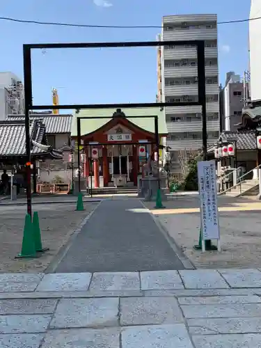 敷津松之宮　大国主神社の本殿