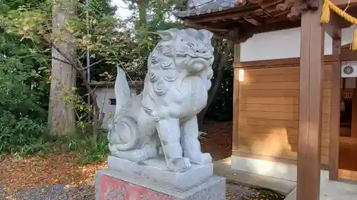 山田八幡神社の狛犬