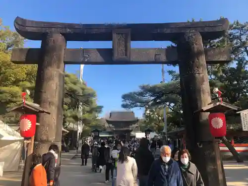 筥崎宮の鳥居