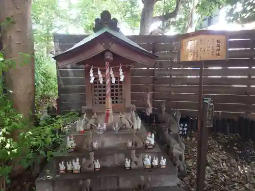 鎮守氷川神社の末社