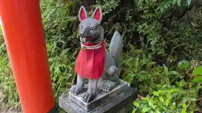 天開稲荷社の狛犬